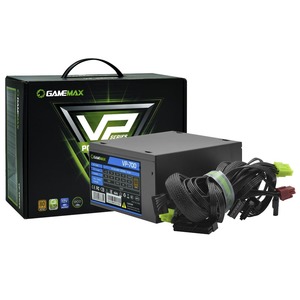 Fonte de alimentação para PC GameMax VP Series VP-600-RGB 600W preta  100V/240V